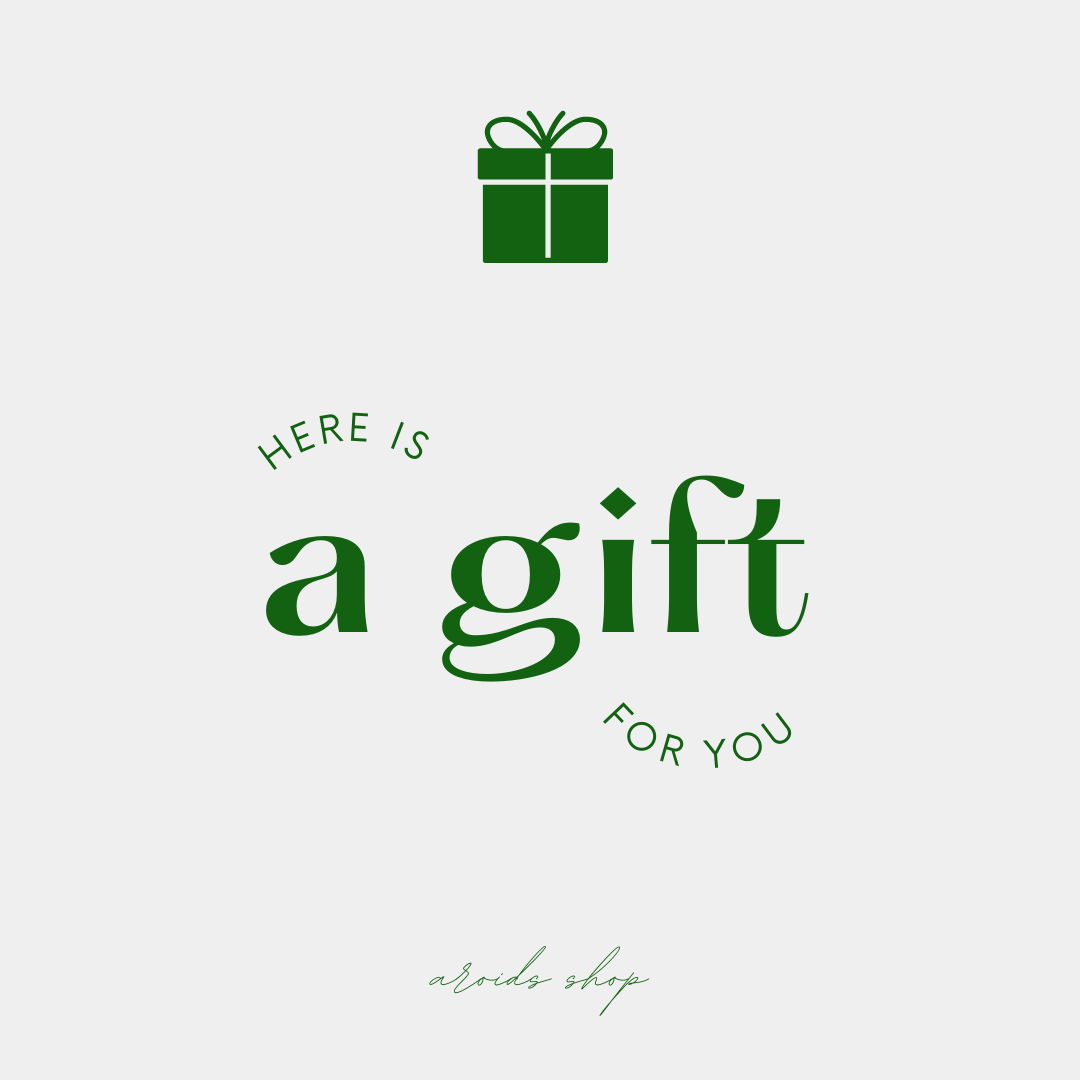 Carte-Cadeau Aroids Shop